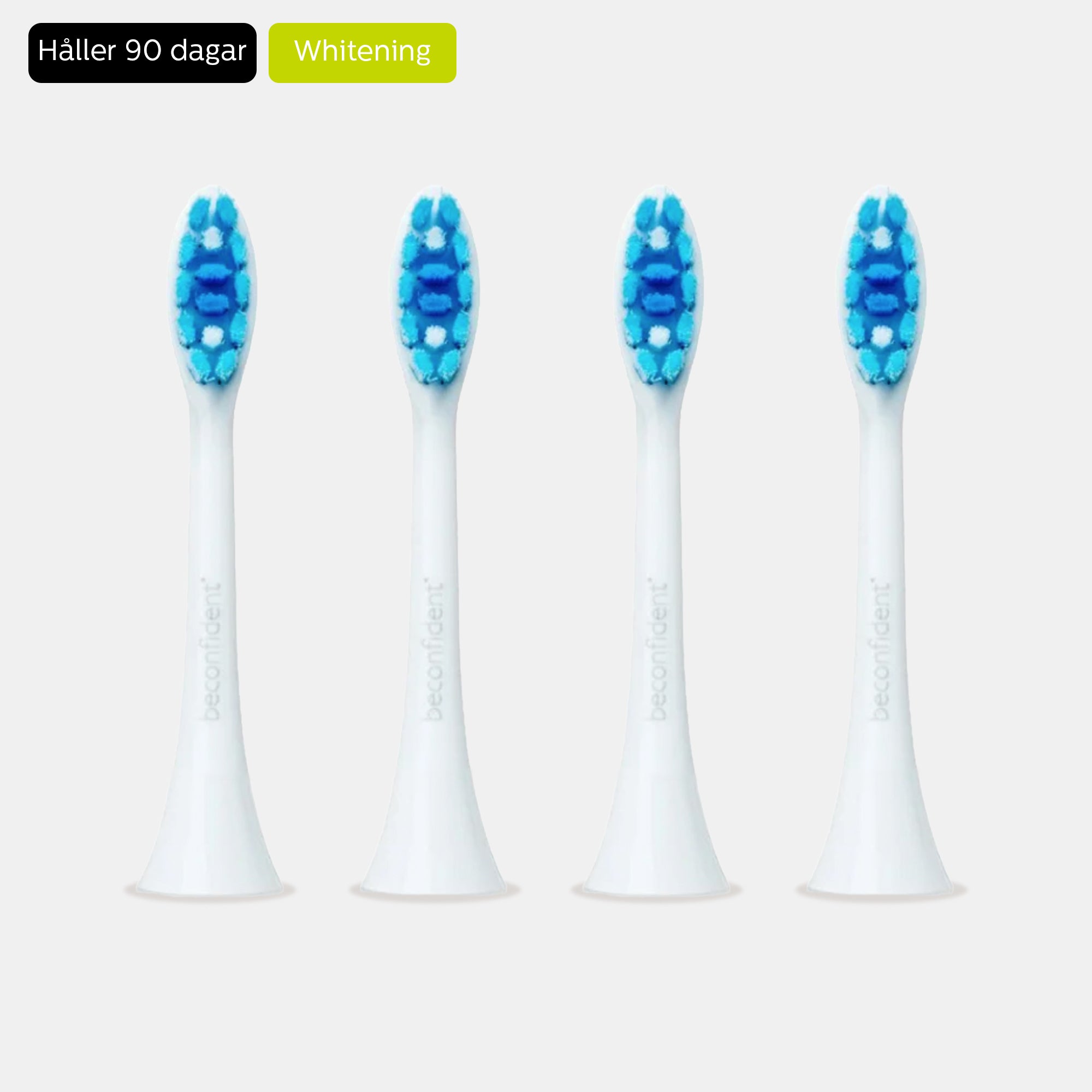 Sonic tandbørstehoveder blegning